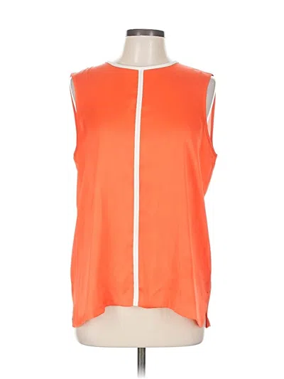 Pre-owned Vince Camuto Sleeveless Blouse In Orange