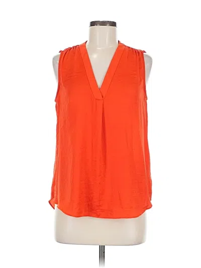 Pre-owned Vince Camuto Sleeveless Blouse In Orange