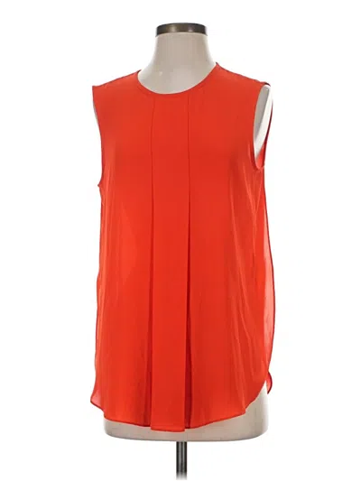Pre-owned Vince Camuto Sleeveless Blouse In Orange