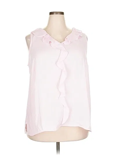 Pre-owned Vince Camuto Sleeveless Blouse In Pink