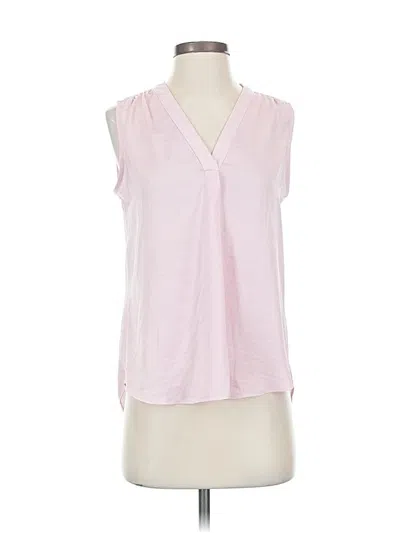 Pre-owned Vince Camuto Sleeveless Blouse In Pink
