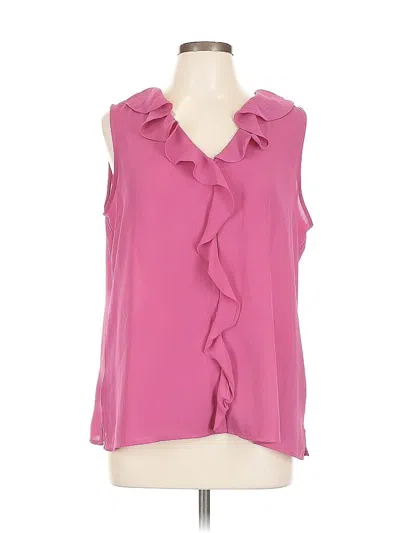 Pre-owned Vince Camuto Sleeveless Blouse In Pink