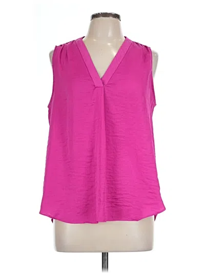 Pre-owned Vince Camuto Sleeveless Blouse In Pink