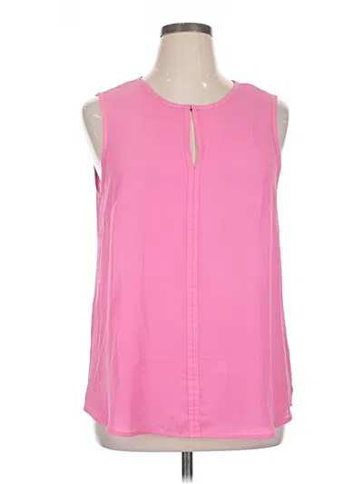 Pre-owned Vince Camuto Sleeveless Blouse In Pink