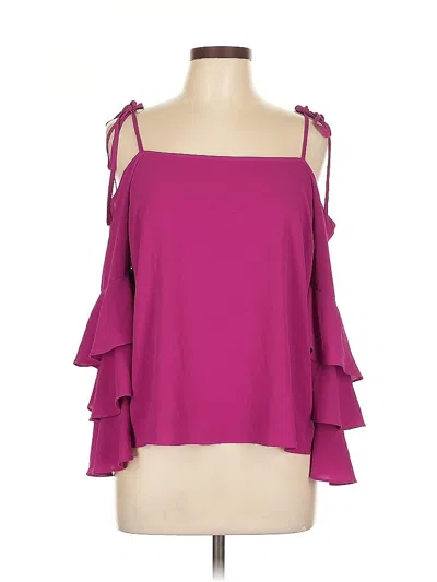 Pre-owned Vince Camuto Sleeveless Blouse In Purple
