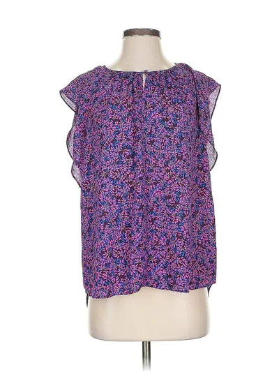 Pre-owned Vince Camuto Sleeveless Blouse In Purple