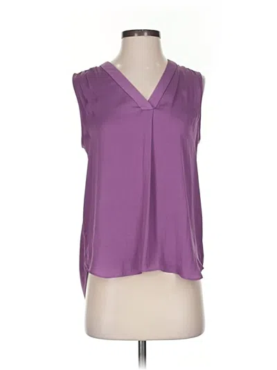 Pre-owned Vince Camuto Sleeveless Blouse In Purple