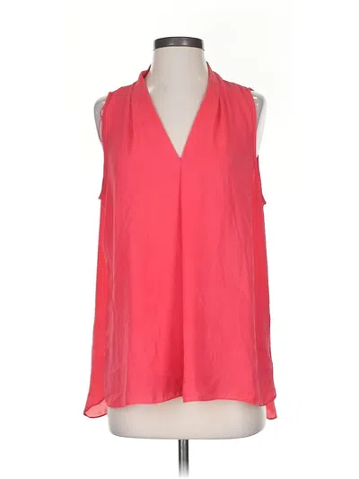 Pre-owned Vince Camuto Sleeveless Blouse In Red