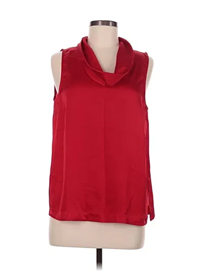 Pre-owned Vince Camuto Sleeveless Blouse In Red