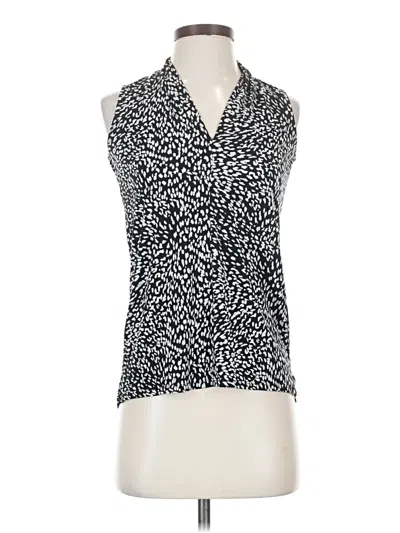 Pre-owned Vince Camuto Sleeveless Blouse In Silver