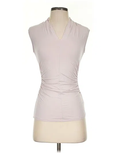 Pre-owned Vince Camuto Sleeveless Blouse In Tan