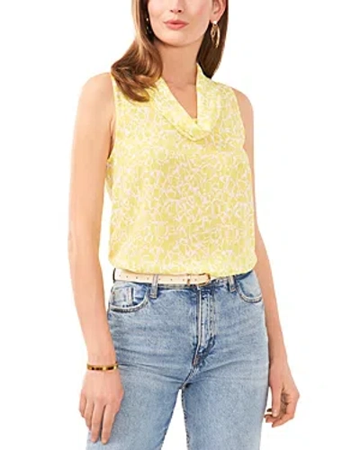 VINCE CAMUTO SLEEVELESS COWLNECK TOP