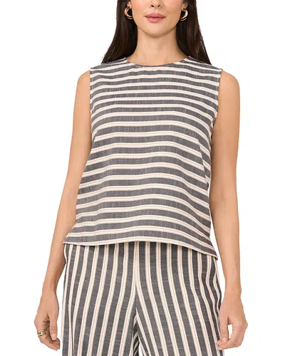 VINCE CAMUTO SLEEVELESS CREWNECK BLOUSE