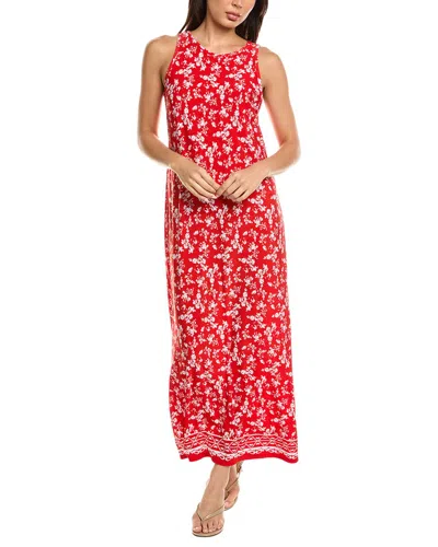Vince Camuto Sleeveless Keyhole Back Maxi Dress In Purple