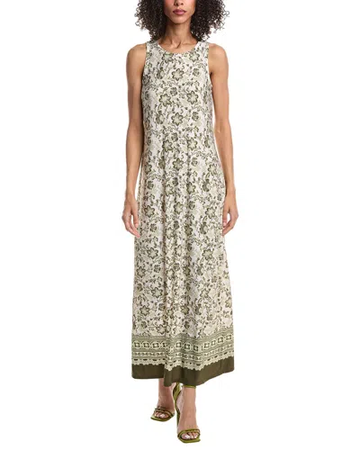 Vince Camuto Sleeveless Keyhole Back Maxi Dress In Purple