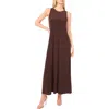 Vince Camuto Sleeveless Maxi Dress In Brown