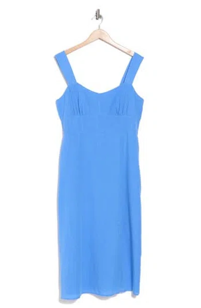 Vince Camuto Sleeveless Midi Sundress In Blue