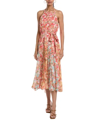 Vince Camuto Sleeveless Printed Midi Dress In Multi