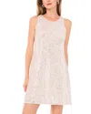 Vince Camuto Sleeveless Sequin Shift Dress In Metallic