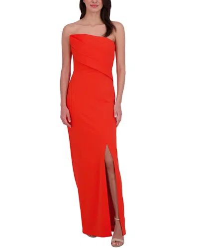 Vince Camuto Sleeveless Solid Maxi Dress In Orange
