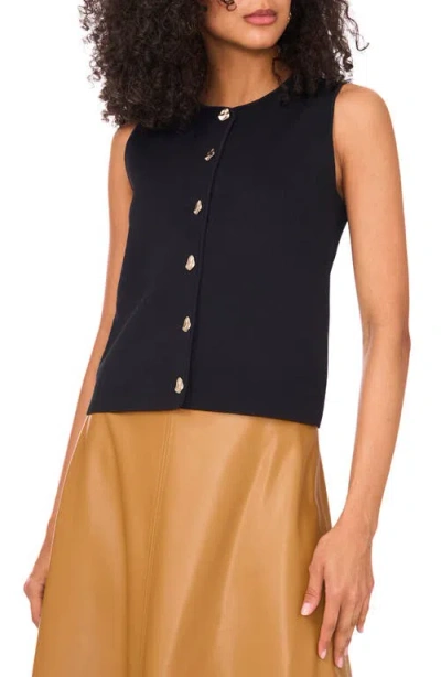 Vince Camuto Sleeveless Sweater In Black