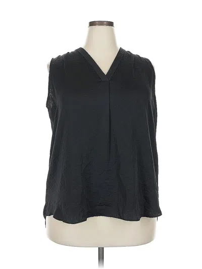 Pre-owned Vince Camuto Sleeveless T-shirt In Black