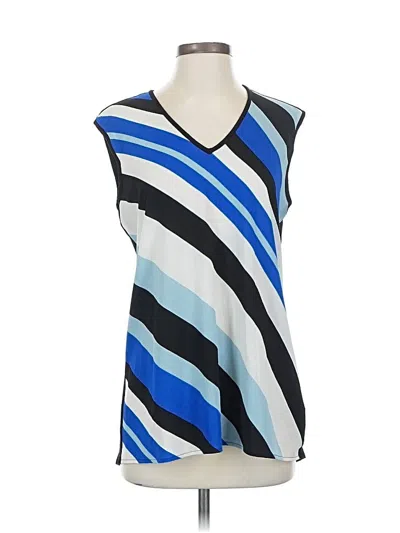 Pre-owned Vince Camuto Sleeveless T-shirt In Blue