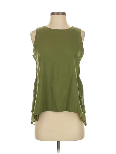 Pre-owned Vince Camuto Sleeveless T-shirt In Green