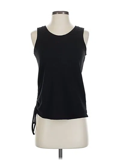 Pre-owned Vince Camuto Sleeveless Top Black Halter Neckline Tops