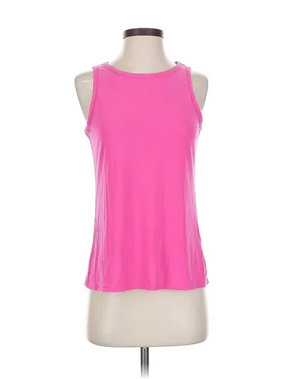 Pre-owned Vince Camuto Sleeveless Top Pink Halter Neckline Tops
