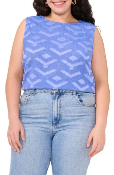 Vince Camuto Sleeveless Top In Serene Sky