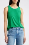 Vince Camuto Sleeveless Top In Summer Green