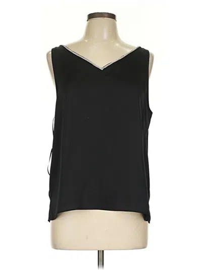Pre-owned Vince Camuto Sleeveless T-shirt In Black