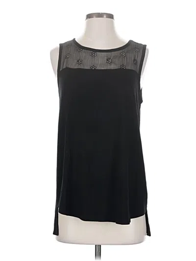 Pre-owned Vince Camuto Sleeveless T-shirt In Black