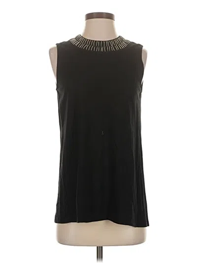 Pre-owned Vince Camuto Sleeveless T-shirt In Black