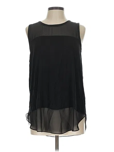 Pre-owned Vince Camuto Sleeveless T-shirt In Black