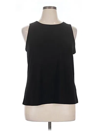 Pre-owned Vince Camuto Sleeveless T-shirt In Black