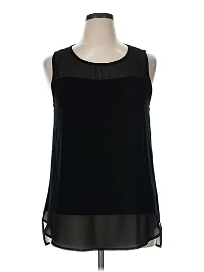 Pre-owned Vince Camuto Sleeveless T-shirt In Black