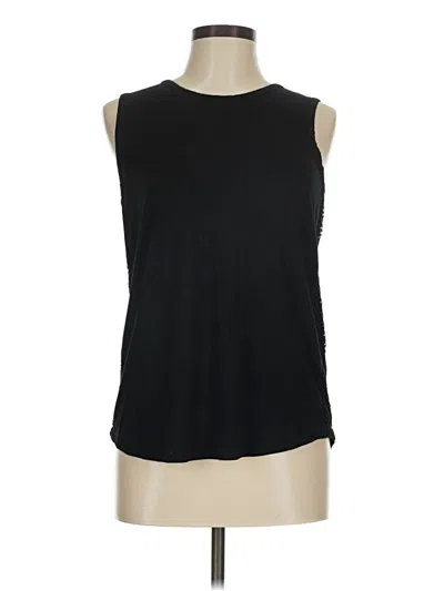 Pre-owned Vince Camuto Sleeveless T-shirt In Black