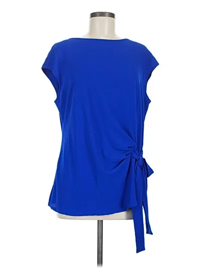 Pre-owned Vince Camuto Sleeveless T-shirt In Blue