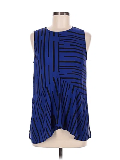 Pre-owned Vince Camuto Sleeveless T-shirt In Blue