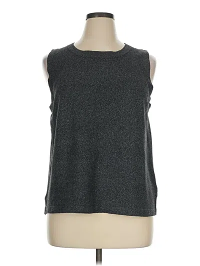 Pre-owned Vince Camuto Sleeveless T-shirt In Gray