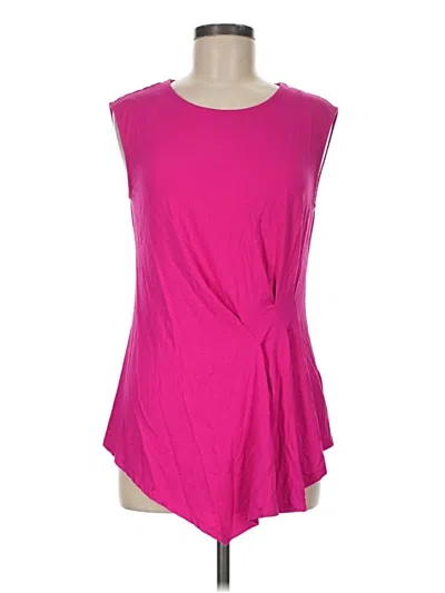 Pre-owned Vince Camuto Sleeveless T-shirt In Pink