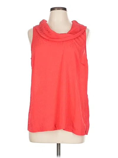 Pre-owned Vince Camuto Sleeveless T-shirt In Red