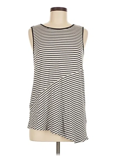 Pre-owned Vince Camuto Sleeveless T-shirt In White