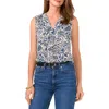 VINCE CAMUTO VINCE CAMUTO SLEEVELESS V-NECK BLOUSE