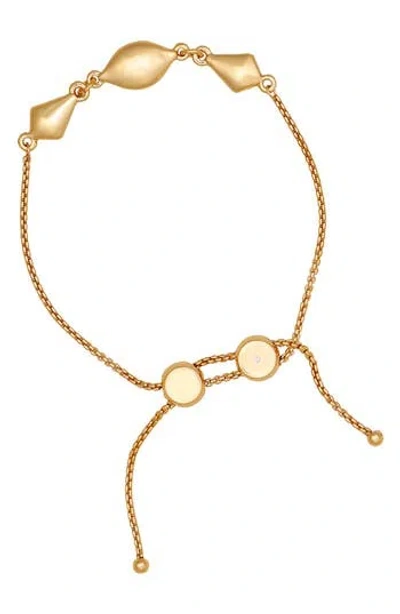 Vince Camuto Slider Chain Bracelet In Goldtone