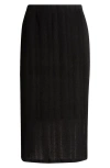 Vince Camuto Slit Maxi Sweater Skirt