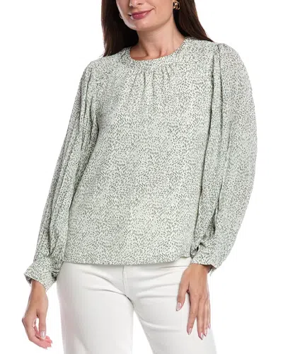 VINCE CAMUTO VINCE CAMUTO SMOCKED SHOULDER TOP