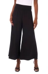 Vince Camuto Smocked Waist Wide Leg Pants In Black